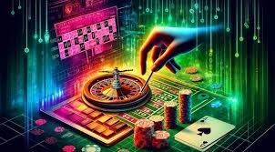 Dealer profesional di meja Live Casino garudaslot sedang memimpin sesi permainan langsung