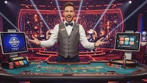 Panduan navigasi menu utama garudaslot yang menampilkan kategori slot, live casino, dan penarikan dana